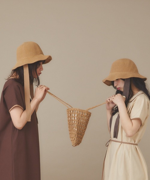 moi tytto（モイテュット）の「クラフトトートバッグ（トートバッグ・レディース・ベージュ・FREE）」の2枚目の写真