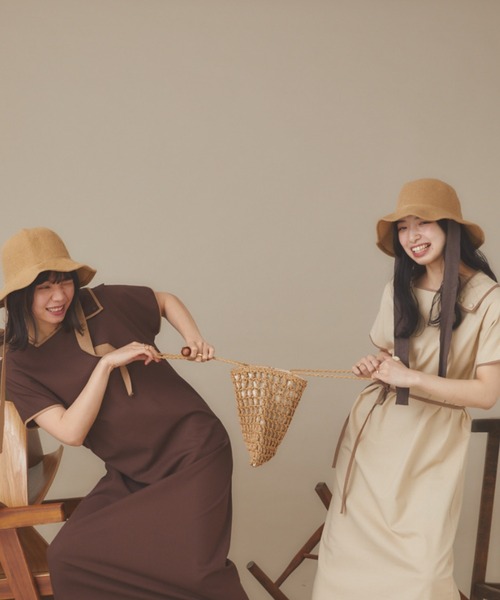 moi tytto（モイテュット）の「クラフトトートバッグ（トートバッグ・レディース・ベージュ・FREE）」の3枚目の写真