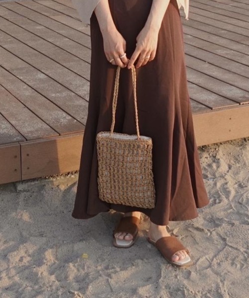 moi tytto（モイテュット）の「クラフトトートバッグ（トートバッグ・レディース・ベージュ・FREE）」の11枚目の写真