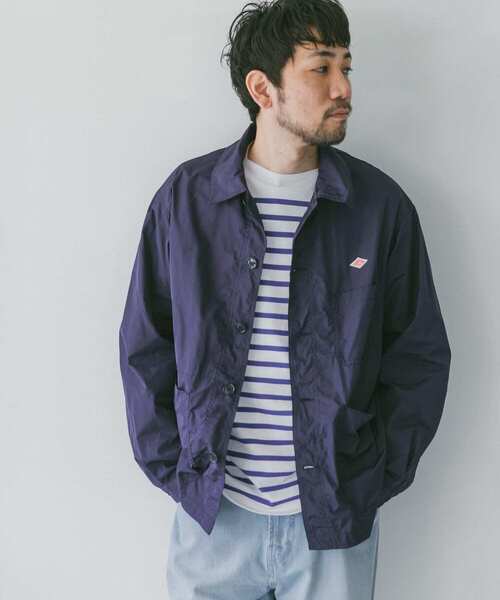 DANTON(ダントン)の「DANTON MICRO TAFTA COVERALLS(カバーオール・メンズ・ベージュ/ネイビー/オリーブ・40/42)」の20枚目の写真