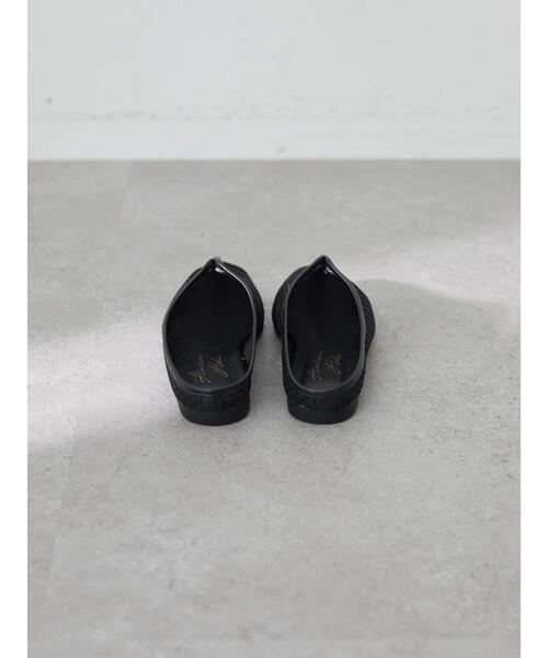 AMERICAN HOLIC(アメリカンホリック)の「チュールメッシュチャイナミュール(パンプス・レディース・ベージュ/ブラック・L/M/S)」の11枚目の写真