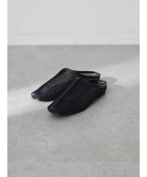 AMERICAN HOLIC(アメリカンホリック)の「チュールメッシュチャイナミュール(パンプス・レディース・ベージュ/ブラック・L/M/S)」の12枚目の写真