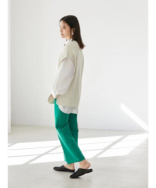 AMERICAN HOLIC(アメリカンホリック)の「チュールメッシュチャイナミュール(パンプス・レディース・ベージュ/ブラック・L/M/S)」の19枚目の写真