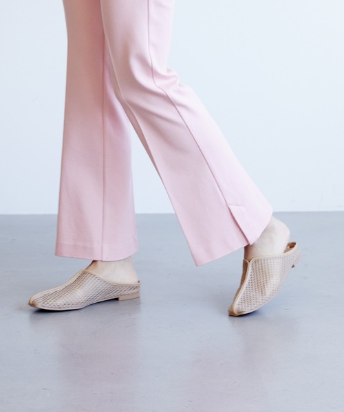 AMERICAN HOLIC(アメリカンホリック)の「チュールメッシュチャイナミュール(パンプス・レディース・ベージュ/ブラック・L/M/S)」の5枚目の写真