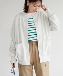 Green　Parks | ミニ裏毛オーバーサイズカットカーディガン(カーディガン/ボレロ)