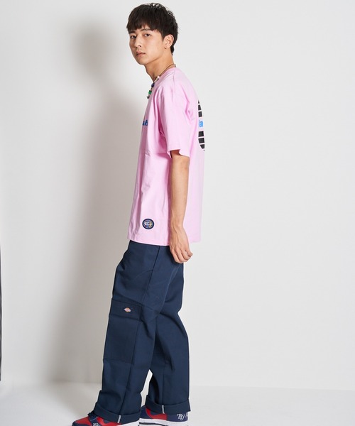 Paragraph（パラグラフ）の「PRGRP.12-SSTEE/パラグラフ 半袖Tシャツ（Tシャツ/カットソー・メンズ・ホワイト/ピンク/ミント/バイオレット/オレンジ・FREE）」の21枚目の写真