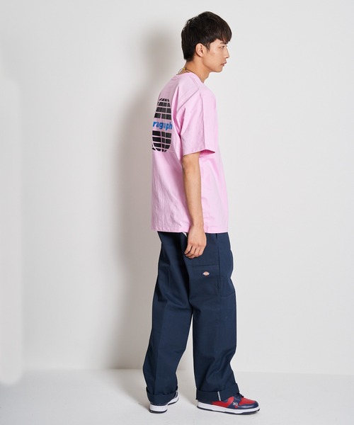 Paragraph（パラグラフ）の「PRGRP.12-SSTEE/パラグラフ 半袖Tシャツ（Tシャツ/カットソー・メンズ・ホワイト/ピンク/ミント/バイオレット/オレンジ・FREE）」の20枚目の写真