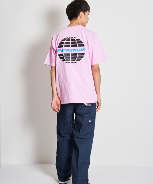 Paragraph（パラグラフ）の「PRGRP.12-SSTEE/パラグラフ 半袖Tシャツ（Tシャツ/カットソー・メンズ・ホワイト/ピンク/ミント/バイオレット/オレンジ・FREE）」の19枚目の写真