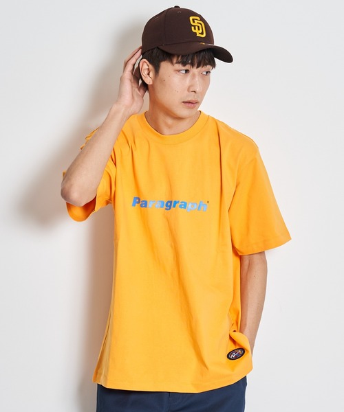 Paragraph（パラグラフ）の「PRGRP.12-SSTEE/パラグラフ 半袖Tシャツ（Tシャツ/カットソー・メンズ・ホワイト/ピンク/ミント/バイオレット/オレンジ・FREE）」の18枚目の写真