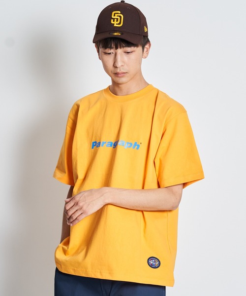 Paragraph（パラグラフ）の「PRGRP.12-SSTEE/パラグラフ 半袖Tシャツ（Tシャツ/カットソー・メンズ・ホワイト/ピンク/ミント/バイオレット/オレンジ・FREE）」の17枚目の写真