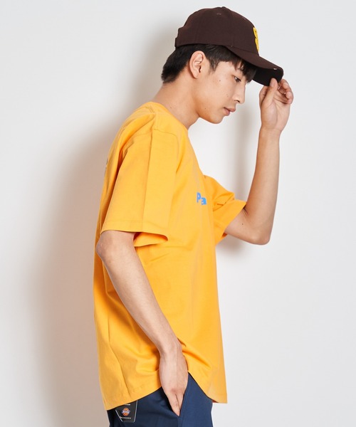 Paragraph（パラグラフ）の「PRGRP.12-SSTEE/パラグラフ 半袖Tシャツ（Tシャツ/カットソー・メンズ・ホワイト/ピンク/ミント/バイオレット/オレンジ・FREE）」の15枚目の写真