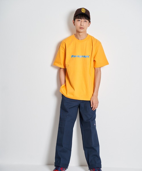 Paragraph（パラグラフ）の「PRGRP.12-SSTEE/パラグラフ 半袖Tシャツ（Tシャツ/カットソー・メンズ・ホワイト/ピンク/ミント/バイオレット/オレンジ・FREE）」の14枚目の写真