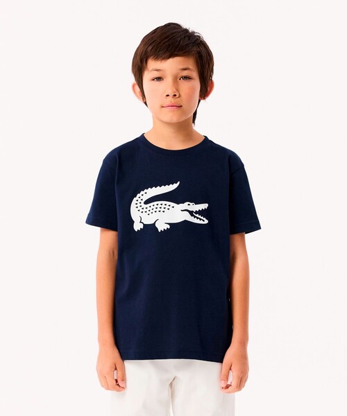 LACOSTE（ラコステ）の「ウルトラドライクロックプリント キッズT