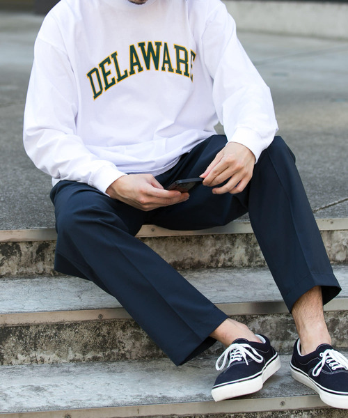 URBAN RESEARCH（アーバンリサーチ）の「LONG-SLEEVE T-SHIRTS（Tシャツ/カットソー・メンズ・グリーン/ホワイト/ライトグレー/ネイビー・MEDIUM/LARGE）」の7枚目の写真