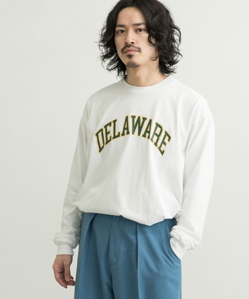 URBAN RESEARCH（アーバンリサーチ）の「LONG-SLEEVE T-SHIRTS（Tシャツ/カットソー・メンズ・グリーン/ホワイト/ライトグレー/ネイビー・MEDIUM/LARGE）」の10枚目の写真