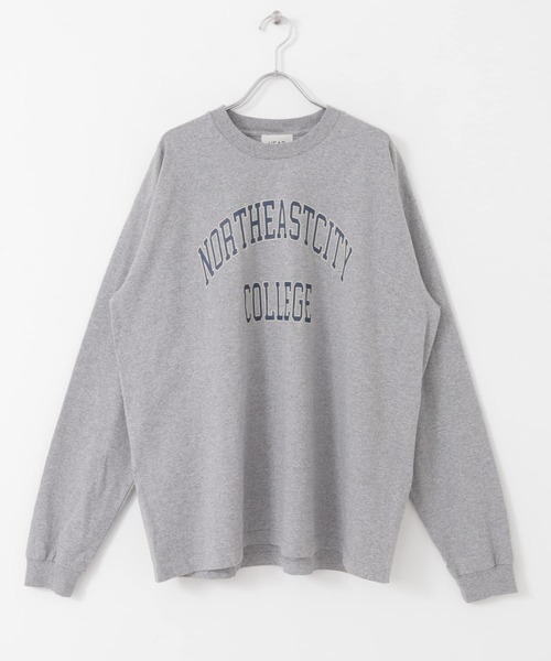 URBAN RESEARCH（アーバンリサーチ）の「LONG-SLEEVE T-SHIRTS（Tシャツ/カットソー・メンズ・グリーン/ホワイト/ライトグレー/ネイビー・MEDIUM/LARGE）」の14枚目の写真