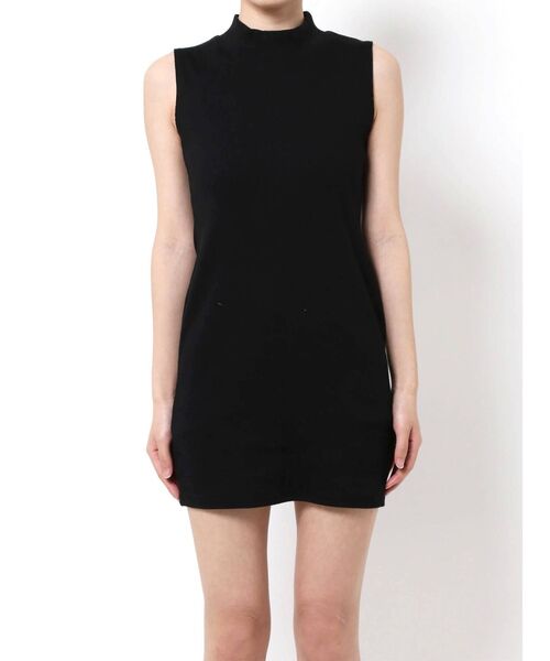 EMODA（エモダ）の「ハイネックリブワンピース（ワンピース・レディース・ブルー/オレンジ/ブラック/グレー・FREE）」の17枚目の写真