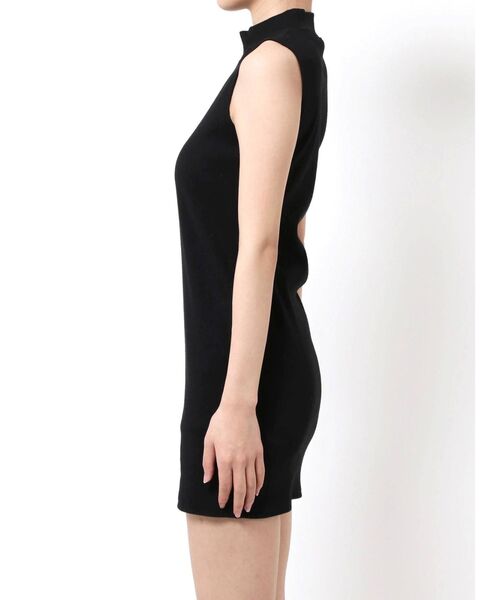 EMODA（エモダ）の「ハイネックリブワンピース（ワンピース・レディース・ブルー/オレンジ/ブラック/グレー・FREE）」の18枚目の写真