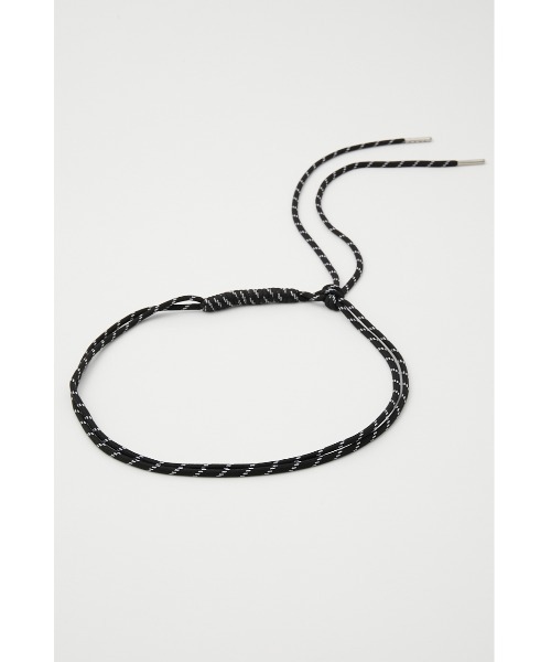 SLY（スライ）の「DOUBLE ROPE BELT ロープ ベルト（ベルト・レディース・ブラック/アイボリー/ライム・FREE）」の20枚目の写真