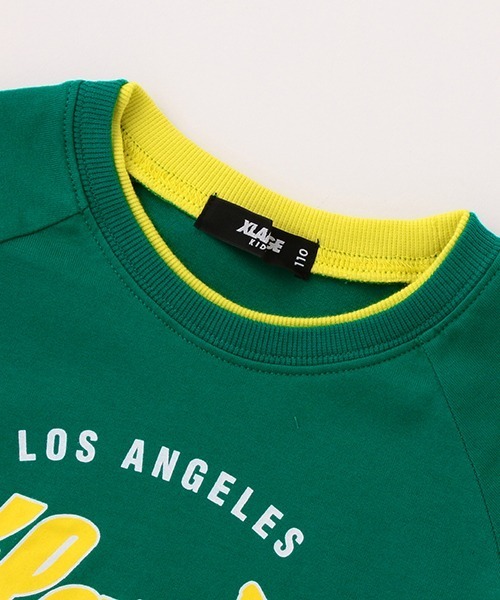XLARGE KIDS（エクストララージキッズ）の「チームロゴ半袖Tシャツ（Tシャツ/カットソー・キッズ・グリーン/ブラック/トップグレー・110cm/120cm/130cm/140cm/80ｃｍ/100cm/90cm）」の8枚目の写真