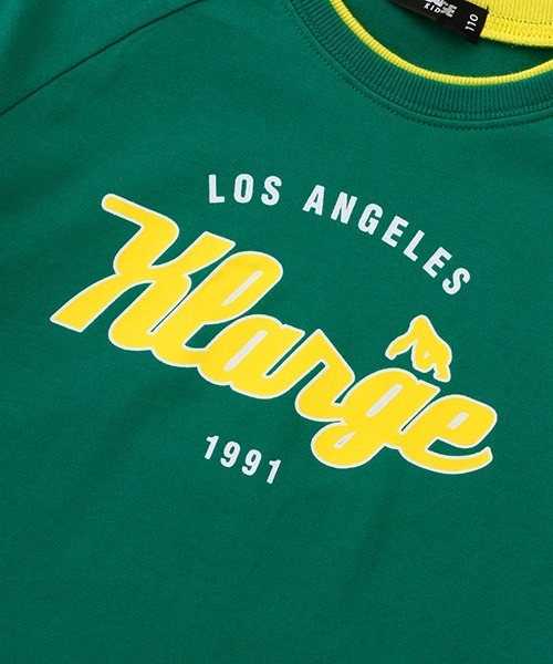 XLARGE KIDS（エクストララージキッズ）の「チームロゴ半袖Tシャツ（Tシャツ/カットソー・キッズ・グリーン/ブラック/トップグレー・110cm/120cm/130cm/140cm/80ｃｍ/100cm/90cm）」の12枚目の写真