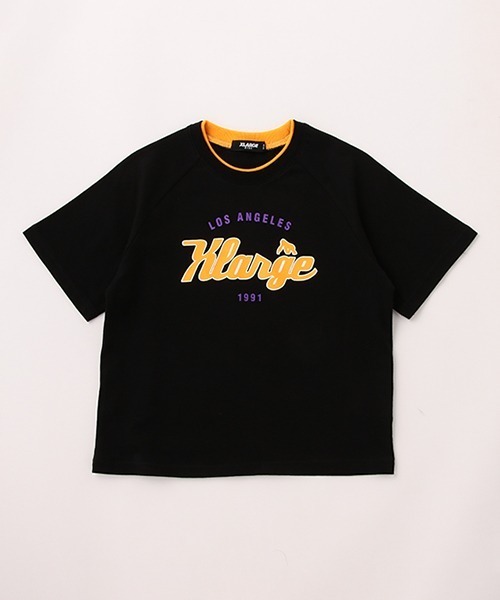 XLARGE KIDS（エクストララージキッズ）の「チームロゴ半袖Tシャツ（Tシャツ/カットソー・キッズ・グリーン/ブラック/トップグレー・110cm/120cm/130cm/140cm/80ｃｍ/100cm/90cm）」の9枚目の写真