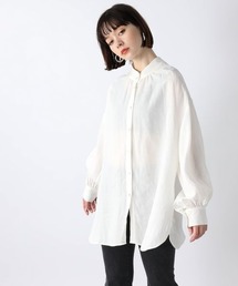 JEANASIS | レーヨンリネン2WAYシャツLS/277085(シャツ/ブラウス)