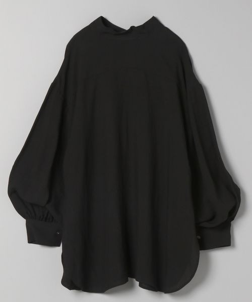 JEANASIS（ジーナシス）の「レーヨンリネン2WAYシャツLS/277085（シャツ/ブラウス・レディース・ホワイト/ブラック/ピンク/グリーン・FREE）」の10枚目の写真