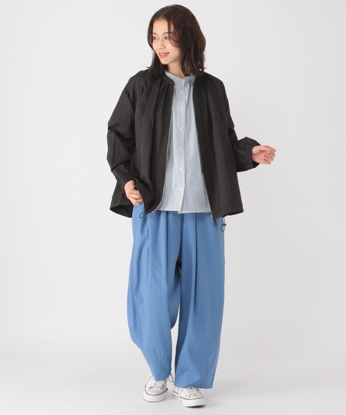 studio CLIP（スタディオクリップ）の「ポケッタブルショートブルゾン（ブルゾン・レディース・ブラック/ベージュ/カーキ/ラベンダー・MEDIUM/LARGE）」の19枚目の写真