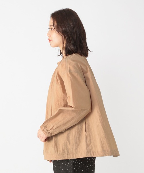 studio CLIP（スタディオクリップ）の「ポケッタブルショートブルゾン（ブルゾン・レディース・ブラック/ベージュ/カーキ/ラベンダー・MEDIUM/LARGE）」の10枚目の写真