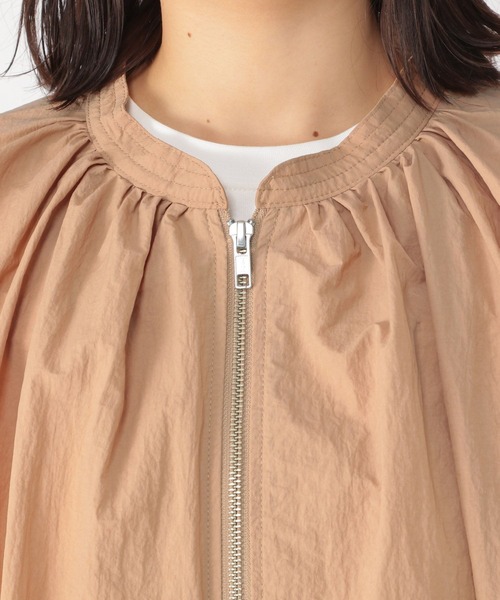 studio CLIP（スタディオクリップ）の「ポケッタブルショートブルゾン（ブルゾン・レディース・ブラック/ベージュ/カーキ/ラベンダー・MEDIUM/LARGE）」の22枚目の写真