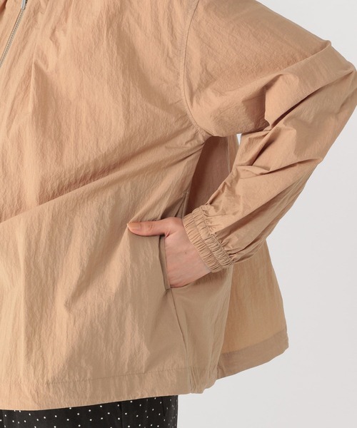 studio CLIP（スタディオクリップ）の「ポケッタブルショートブルゾン（ブルゾン・レディース・ブラック/ベージュ/カーキ/ラベンダー・MEDIUM/LARGE）」の8枚目の写真