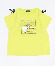 by LOVEiT | 袖スリットラビコTシャツ(Tシャツ/カットソー)