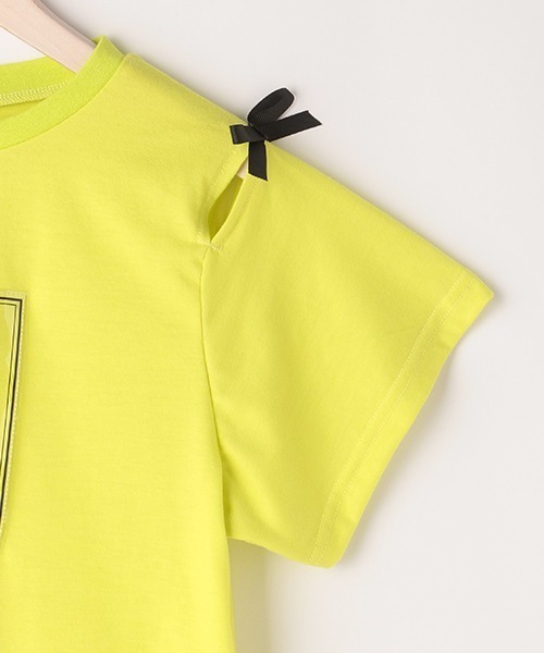 by LOVEiT（バイラビット）の「袖スリットラビコTシャツ（Tシャツ/カットソー・キッズ・ラベンダー/チャコール/エメラルド/イエロー・120cm/160cm/140cm/150cm/130cm）」の8枚目の写真