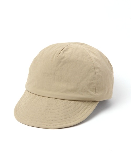 studio CLIP（スタディオクリップ）の「畳めるナイロンキャップ（キャップ・レディース・ブラック/ベージュ・FREE）」の2枚目の写真