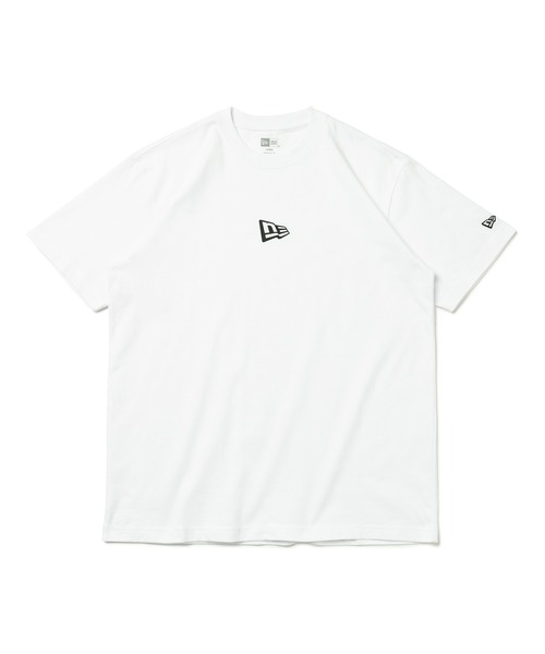 NEW ERA(ニューエラ)の「ニューエラ Tシャツ フラッグロゴ ミニ(Tシャツ/カットソー・メンズ・グレー/グレー系その他/ホワイト/ロイヤルブルー/ベージュ系その他/ネイビー/モスグリーン/ダークグリーン/ブラック/オリーブ/ベージュ/ホワイト系その他/ベージュ系その他2/ネイビー系1/ピンク/オフホワイト/グリーン系その他/ブラック系その他・M/L/XXL/S/XL)」の4枚目の写真
