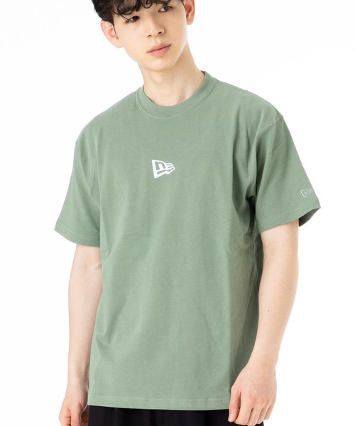 NEW ERA(ニューエラ)の「ニューエラ Tシャツ フラッグロゴ ミニ(Tシャツ/カットソー・メンズ・グレー/グレー系その他/ホワイト/ロイヤルブルー/ベージュ系その他/ネイビー/モスグリーン/ダークグリーン/ブラック/オリーブ/ベージュ/ホワイト系その他/ベージュ系その他2/ネイビー系1/ピンク/オフホワイト/グリーン系その他/ブラック系その他・M/L/XXL/S/XL)」の13枚目の写真