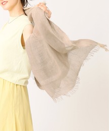 IENA | 【NIM NIM DUAI/ニムニムデュアイ】 リネンガーゼストール(ストール/ショール)