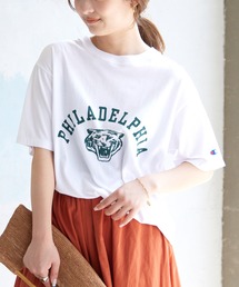 SLOBE IENA | 【Champion / チャンピオン】SLOBE別注ロゴTシャツ【洗濯機洗い可】(Tシャツ/カットソー)