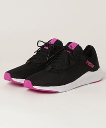 PUMA プーマ SOFTRIDE FINESSE FEMME SOFTRIDE フィネス フェム 377141 01BLK/D.ORCHID