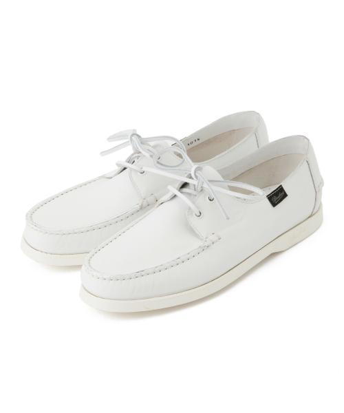 Paraboot(パラブーツ)の「◎Paraboot / DOMINGUE(モカシン/デッキシューズ・メンズ・ネイビー/ホワイト・7.5inch/6.5inch/7inch/5inch/5.5inch/6inch/8inch/8.5inch/9inch/9.5inch)」の11枚目の写真