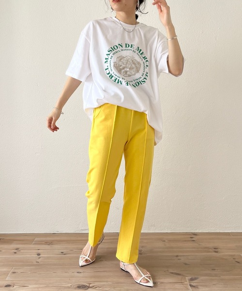 wee9s(ウィークス)の「puppy tee / プッピーティーシャツ(Tシャツ/カットソー・レディース・グレー/アイボリー/ホワイト系その他・FREE)」の17枚目の写真