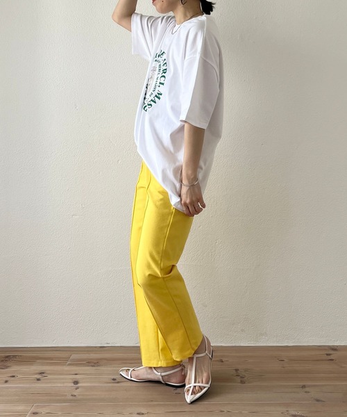 wee9s(ウィークス)の「puppy tee / プッピーティーシャツ(Tシャツ/カットソー・レディース・グレー/アイボリー/ホワイト系その他・FREE)」の13枚目の写真