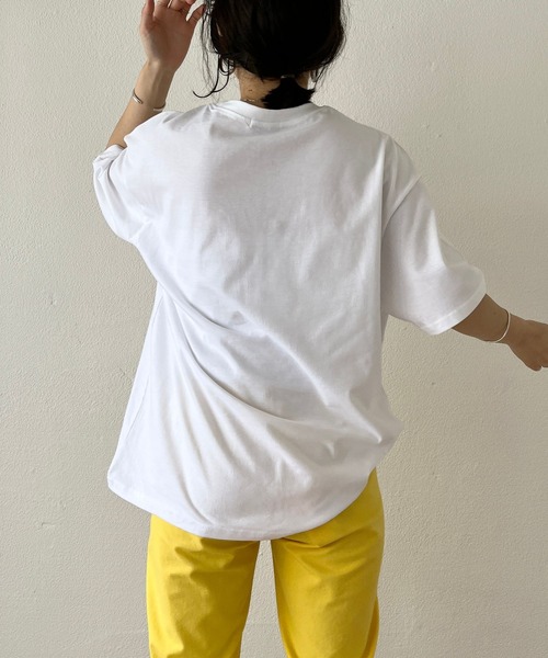 wee9s(ウィークス)の「puppy tee / プッピーティーシャツ(Tシャツ/カットソー・レディース・グレー/アイボリー/ホワイト系その他・FREE)」の14枚目の写真