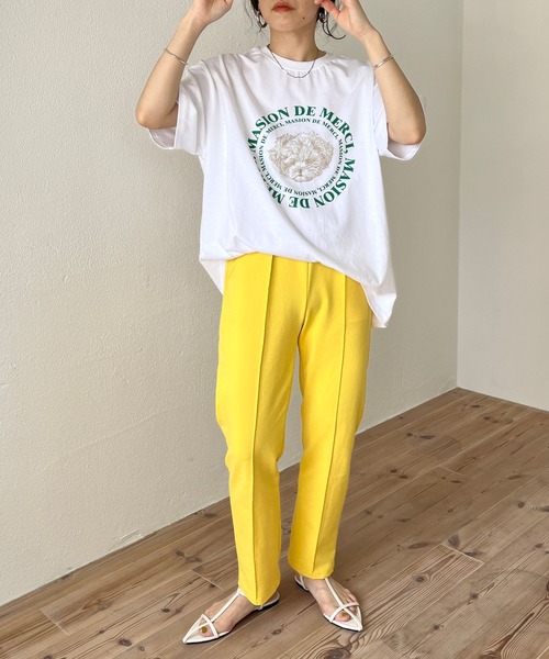 wee9s(ウィークス)の「puppy tee / プッピーティーシャツ(Tシャツ/カットソー・レディース・グレー/アイボリー/ホワイト系その他・FREE)」の20枚目の写真