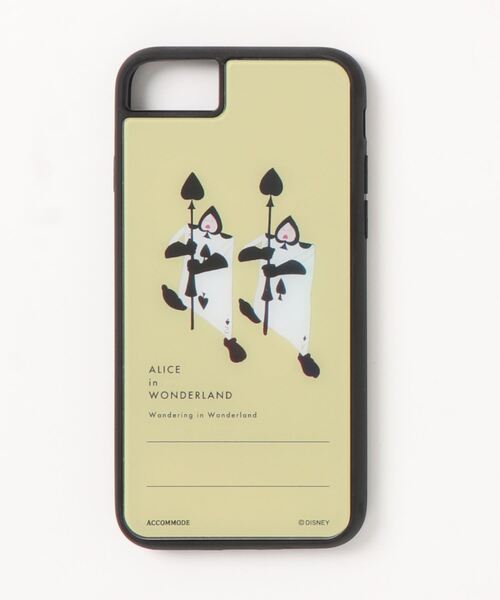 Disney（ディズニー）の「不思議の国のアリス　背面アクリルスクエアiPhoneケース　6-8/SE対応（スマホケース/カバー・レディース・ブルー/グリーン/レッド/イエロー・FREE）」の7枚目の写真