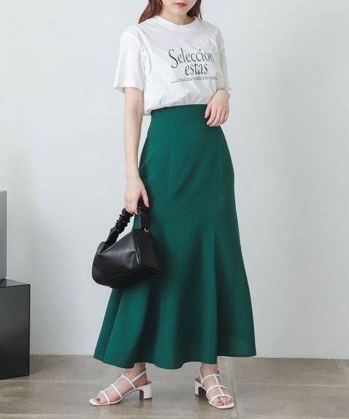 SENSE OF PLACE by URBAN RESEARCH(センスオブプレイスバイアーバンリサーチ)の「アソートロゴTシャツ(半袖)(Tシャツ/カットソー・レディース・グレー/ピンク/オフホワイト・ONE)」の2枚目の写真