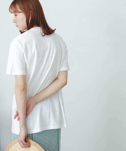 SENSE OF PLACE by URBAN RESEARCH(センスオブプレイスバイアーバンリサーチ)の「アソートロゴTシャツ(半袖)(Tシャツ/カットソー・レディース・グレー/ピンク/オフホワイト・ONE)」の7枚目の写真
