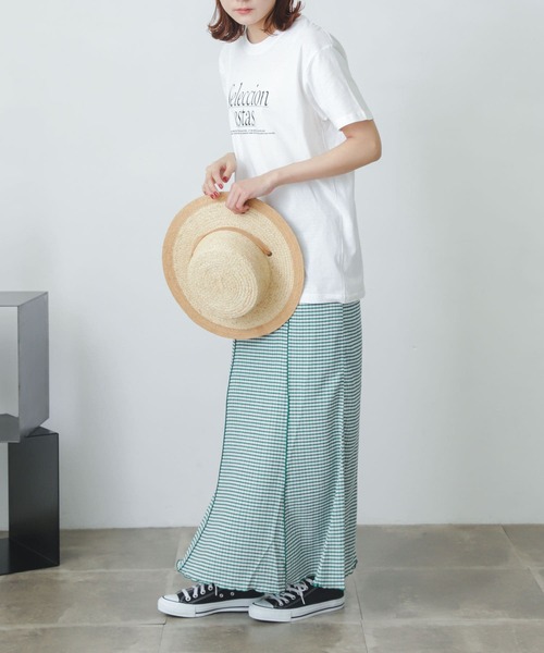 SENSE OF PLACE by URBAN RESEARCH(センスオブプレイスバイアーバンリサーチ)の「アソートロゴTシャツ(半袖)(Tシャツ/カットソー・レディース・グレー/ピンク/オフホワイト・ONE)」の8枚目の写真