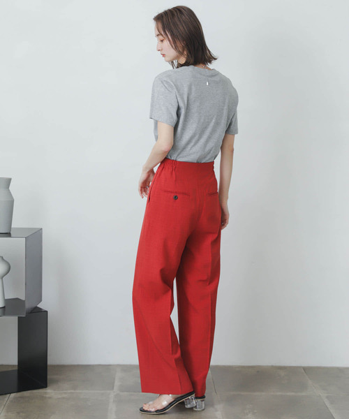 SENSE OF PLACE by URBAN RESEARCH(センスオブプレイスバイアーバンリサーチ)の「アソートロゴTシャツ(半袖)(Tシャツ/カットソー・レディース・グレー/ピンク/オフホワイト・ONE)」の13枚目の写真